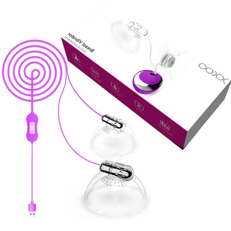 Popular  breast vibrator clitoris sucking vibrator massager sex toy nipple stimulator clitoral sucking vibrator breast massager