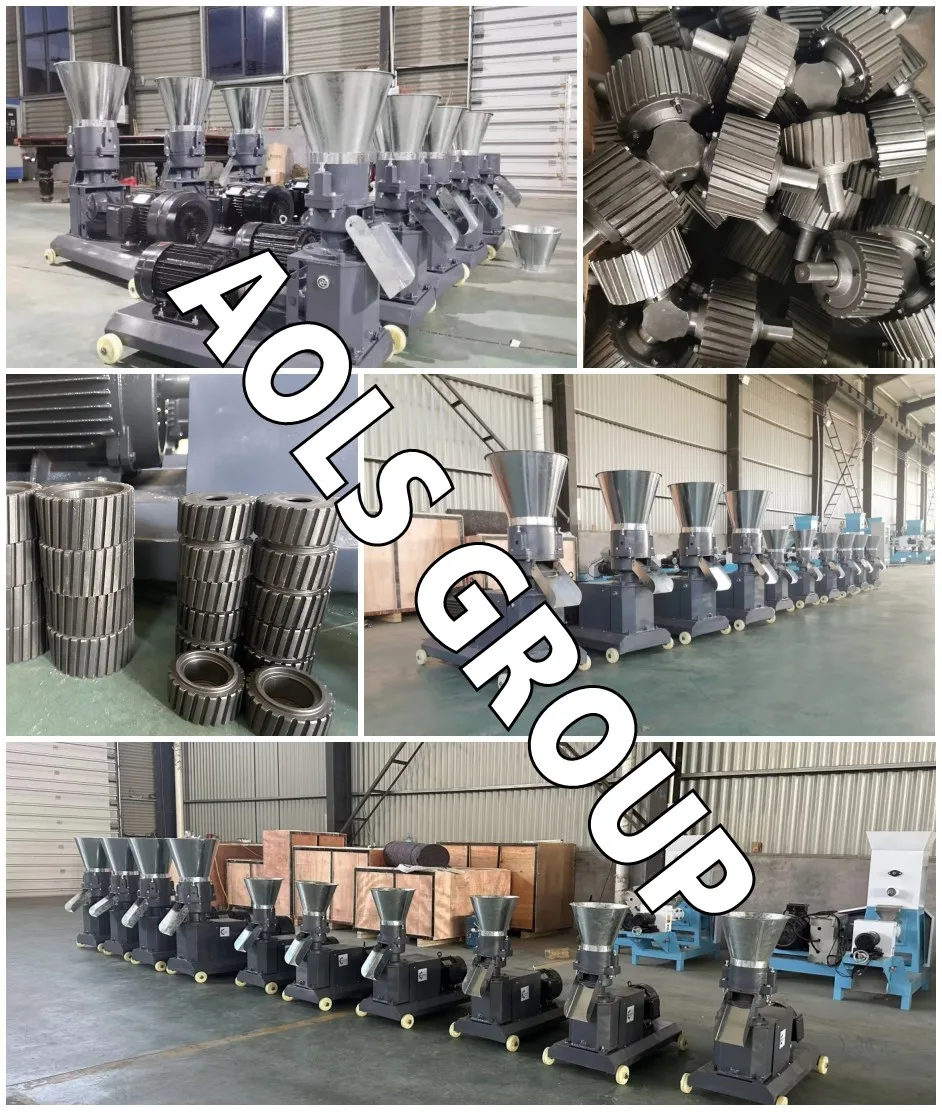 Mini Small Wood Poultry Chicken Fish Pig Goat Cattle Cat Animal Pellet Manufacturing Pelletizing Machine Feed Processing Machine