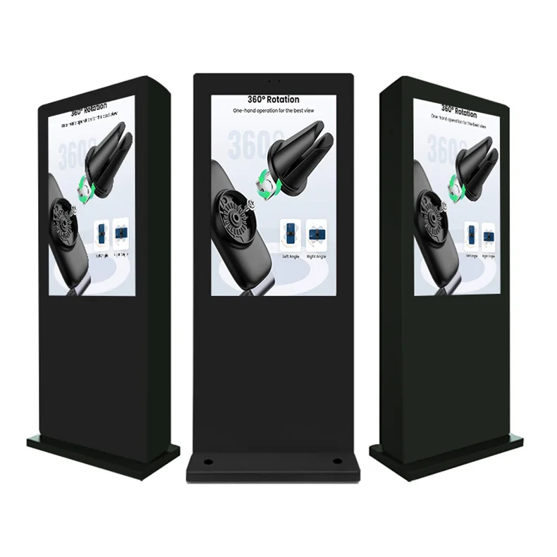 Вертикальный Android digital signage дисплей 43 дюймов 1080p FHD медиа-плеер киоск