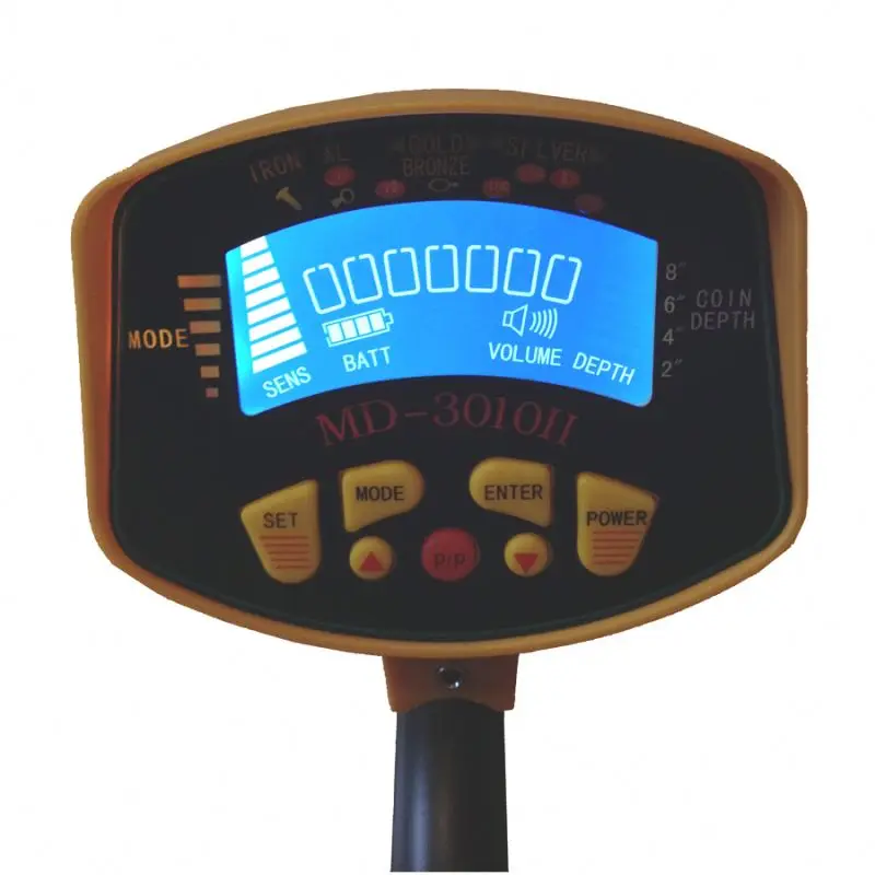 Metal Detector With LCD Screen High Sensitivity Underground Gold Treasure Hunter