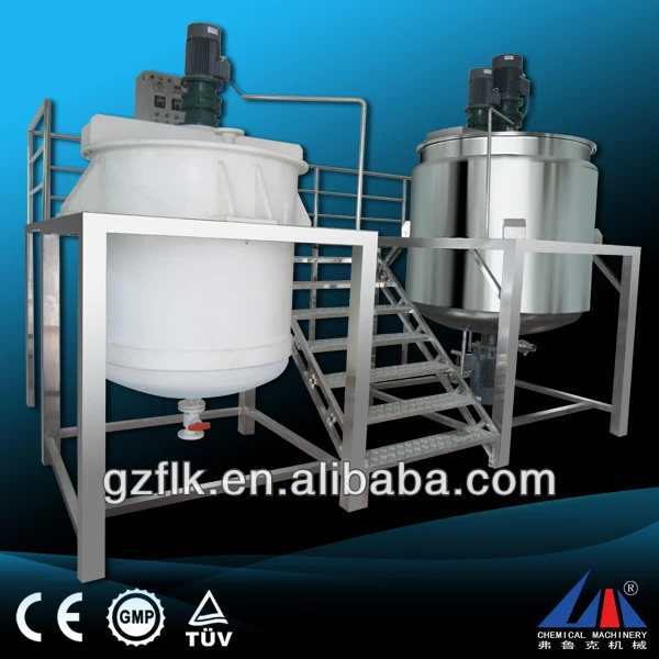 Steam Heating Homogeneous Emulsifying Equipment Mixing Machine Homogenizer Mixer Tank