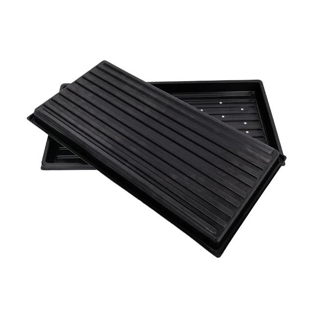 Plastic Rice Seedling Nursery Trays Rice Transplanter Seedling Tray For Field Rice Seedling Raising
