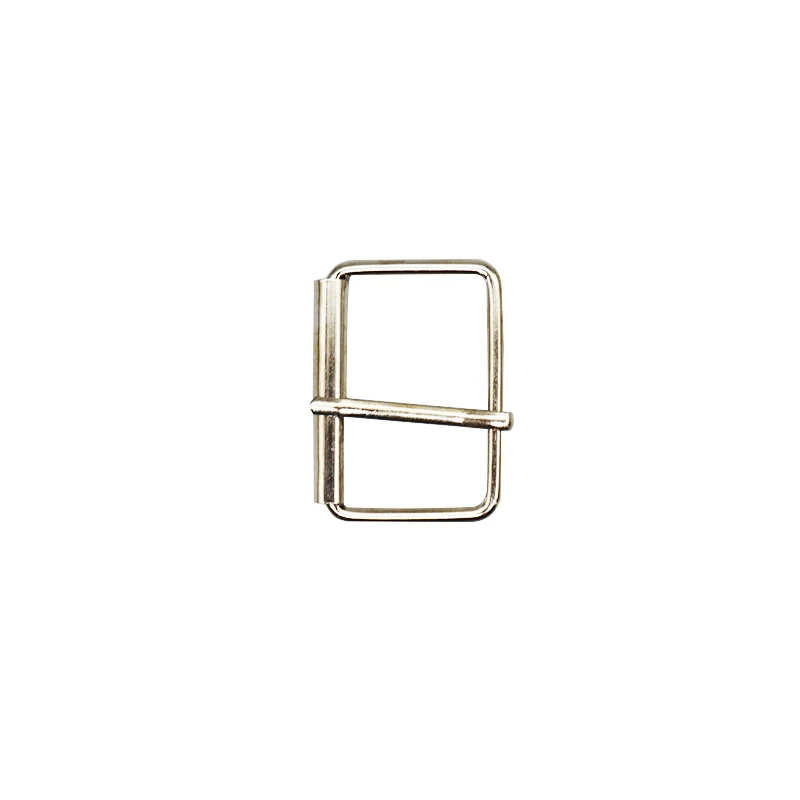 20mm Nickel-Coated Metal Pins Clip Buckles with Fabric Decorations for Belt Bag Garment Accessories