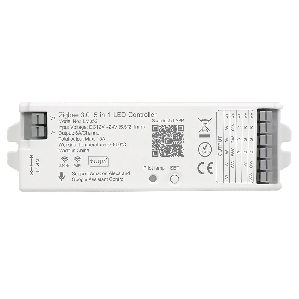 Смарт-контроллер света Zigbee 3 0 5-в-1 светодиодные полосы контроллер светодиодный свет диммер