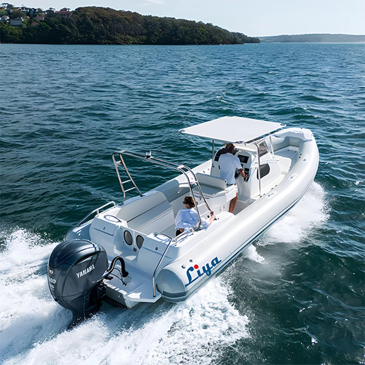 Liya fiberglass hull rib boat rigid inflatable boats from 3m to 8.3m