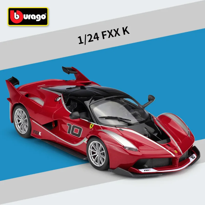 Bburago 1:24 Ferrar FXXK имитация легкосплавной модели автомобиля готовая литая под давлением игрушечная техника
