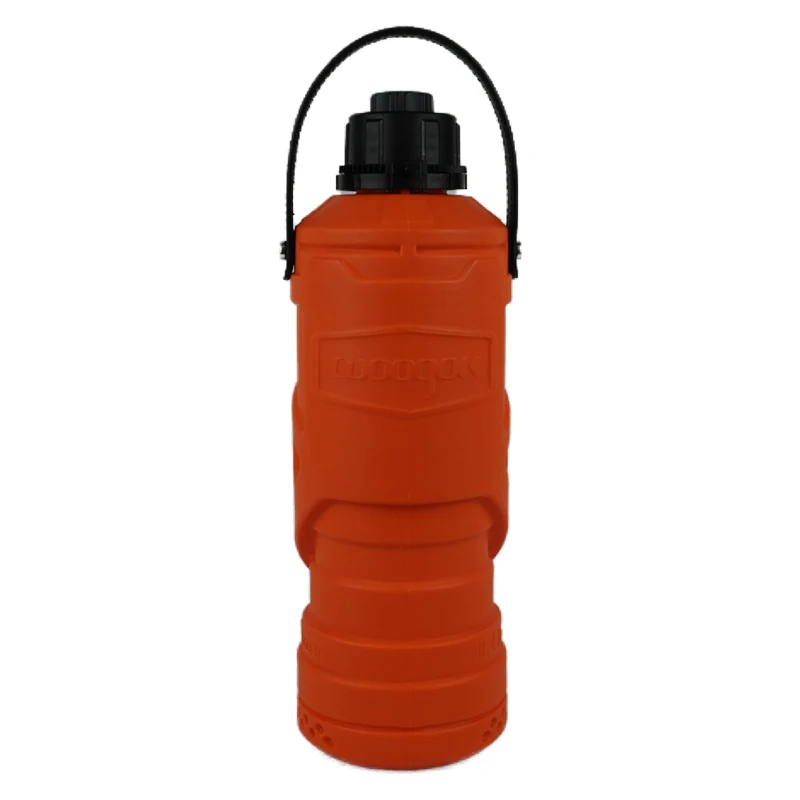 Orange thickened 1.8L Jerry tank flame retardant pickup truck motorcycle spare gasoline storage tank