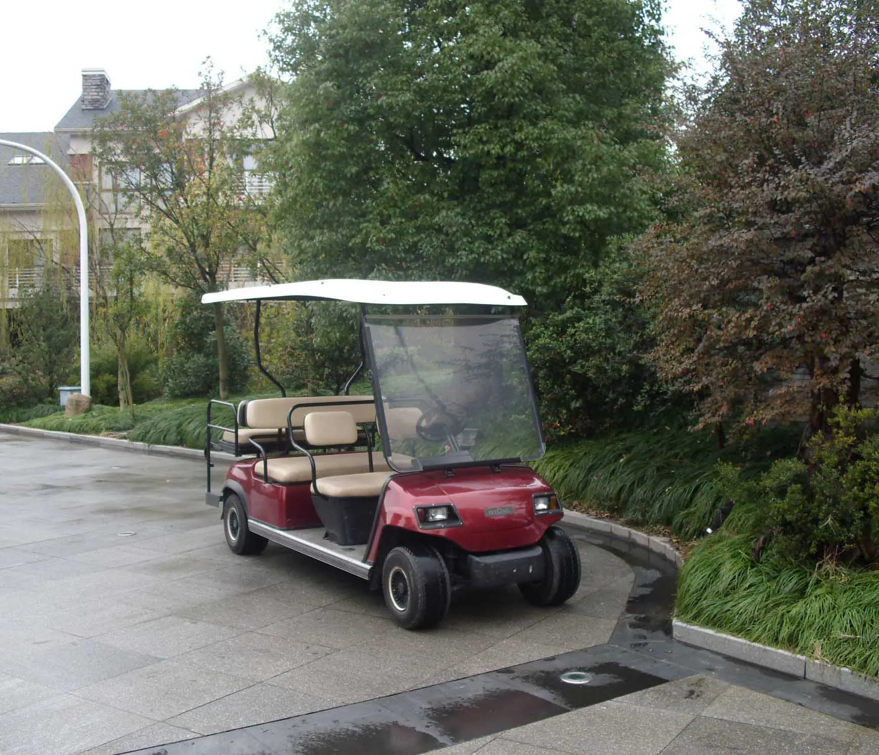 Hot Sale LVTONG 48V Customized 6 Seater Side By Side 4*4 Utv Electric Golf Buggy Cart With Legal Lithium Battery
