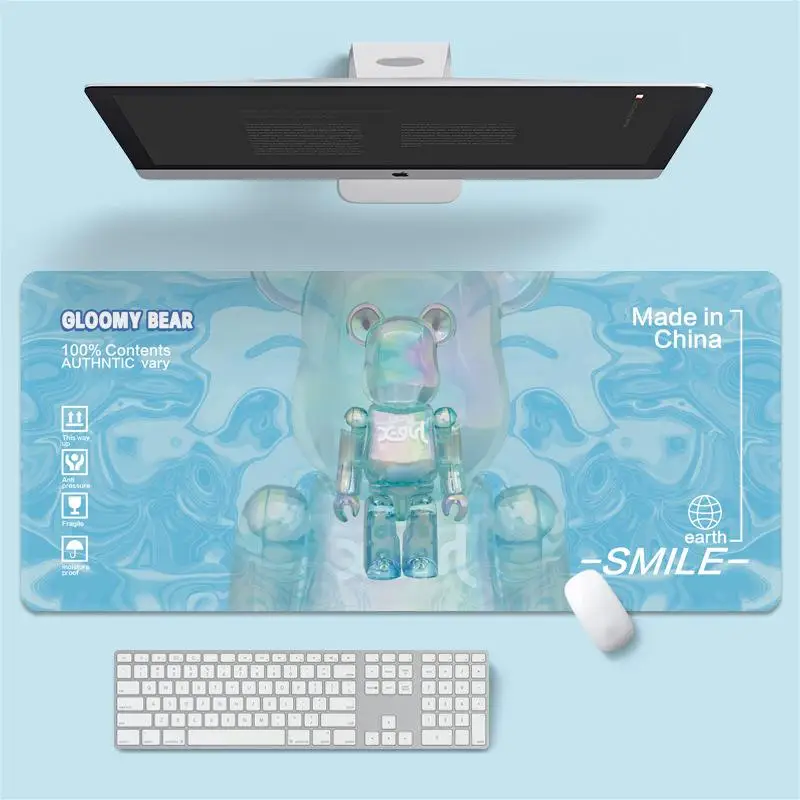 Большие коврики для мыши Bearbrick Instyle игровая мышь резиновые Настольный коврик