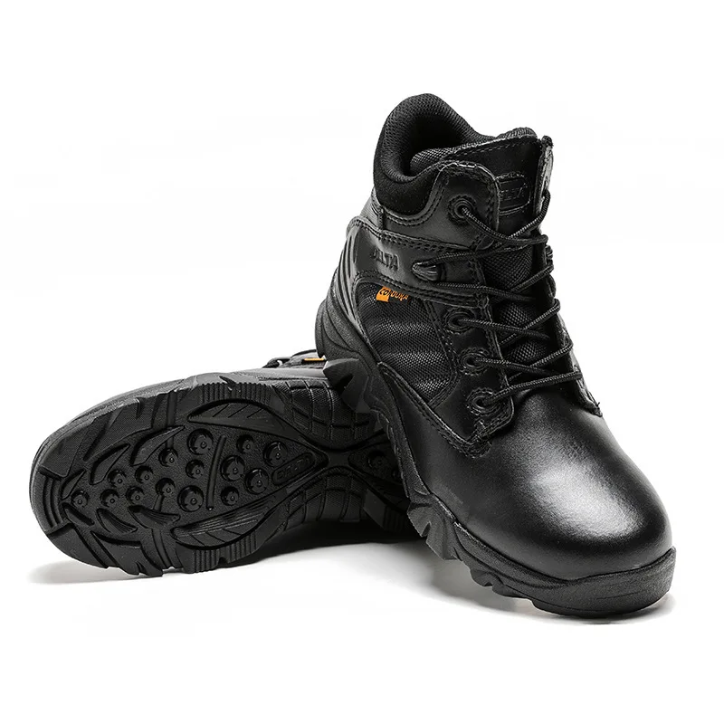 New Arrival Men Combat Boots 2022 High Quality Layer Cowhide Leather Waterproof Tactical Boots for Men