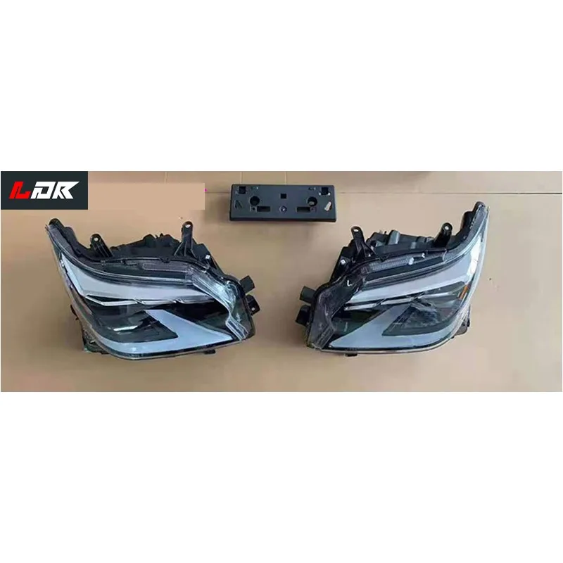 For Lexus 10-17 GX 460 old style change to 18-20 latest style with front and rear bumper assembly and headlamp and taillamp