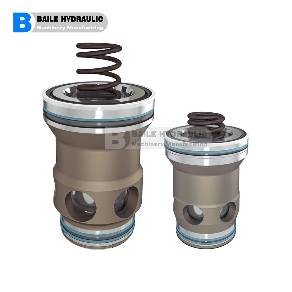 Rexroth KBVS.1B  series Proportional pressure relief valve,  pilot operated, decreasing characteristic curve