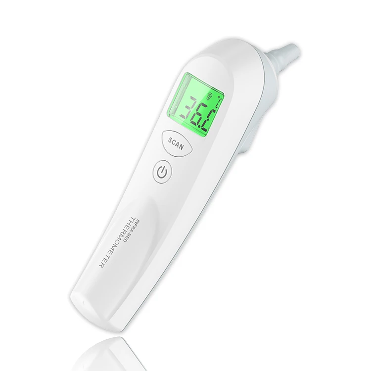 Household Waterproof Body Temperature Thermometer Infrared Forehead Thermometer With LED Display Thermometers