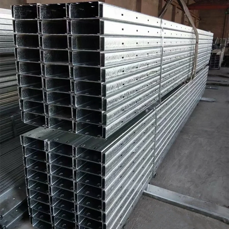 Building Material Galvanised Lip Channels Jis Ss400 Channel Iron Prices Astm A36 Carbon Steel U Shape