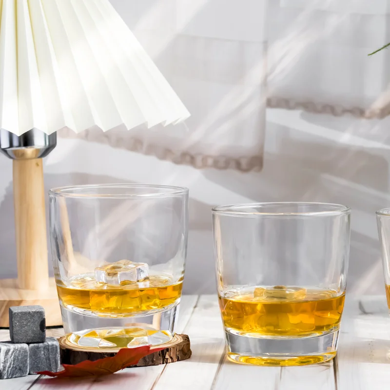 330ml New Modern Style Barware Ice Ball Wholesale Sublimation Rock Crystal Clear Whisky Glass Cup