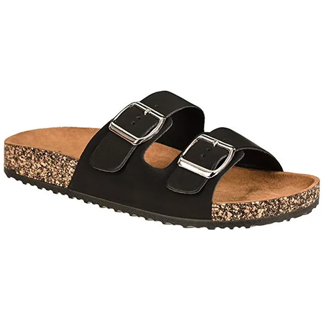Leopard Unisex Fashion Beach House Fun Cheap Wholesale Press Eco Cork Slippers