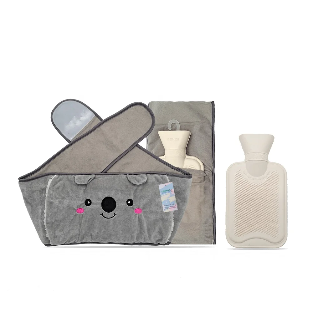 The most popular European waist belt hot water bottle with belt for abdomen