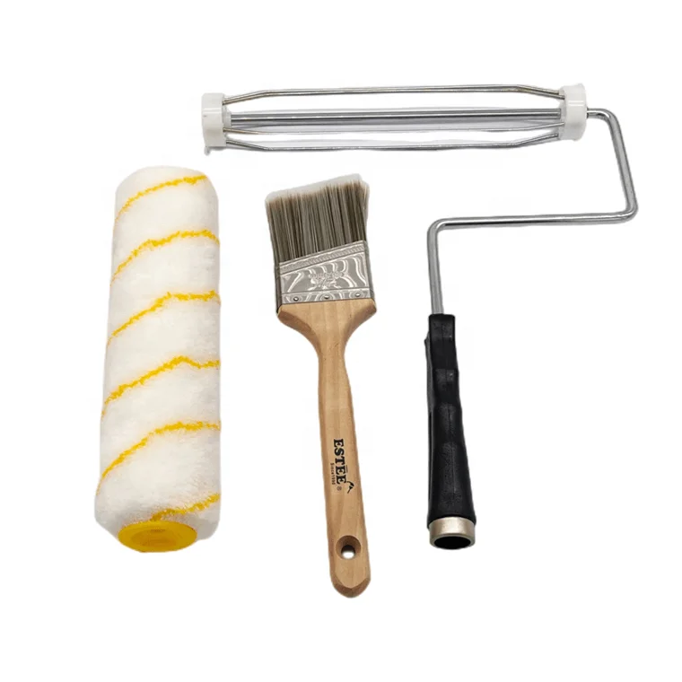 Household Painting Roller Paintbrushes Kits Multi-functional Detail Paint Brush Set House Decoration OEM Wall Paint Brush