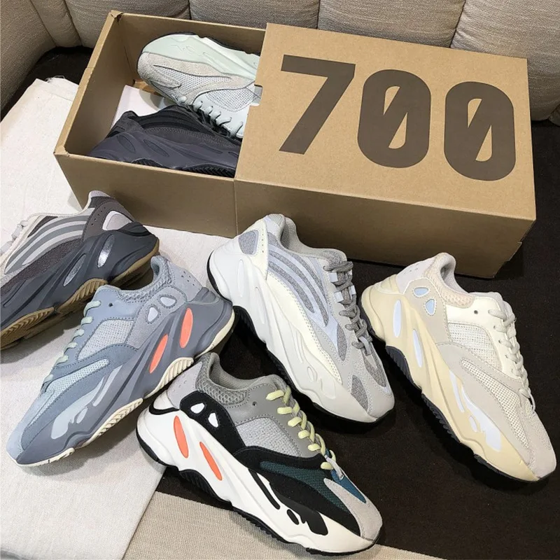 YEEZY 700, YEEZY 700 V2 V3 MNVN Original Custom Designer Men Women Sneakers Chunky Shoes