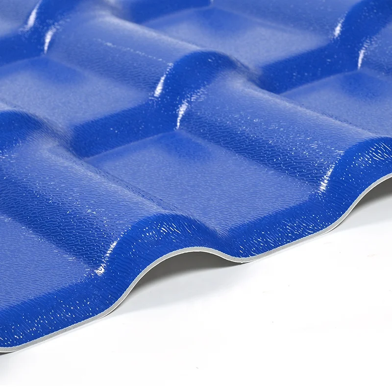 1.3-3.0Mm Roofing Sheets Corrugated Pvc Polymer Plastic White Pvc Sheet Asa Pvc Roof Tile
