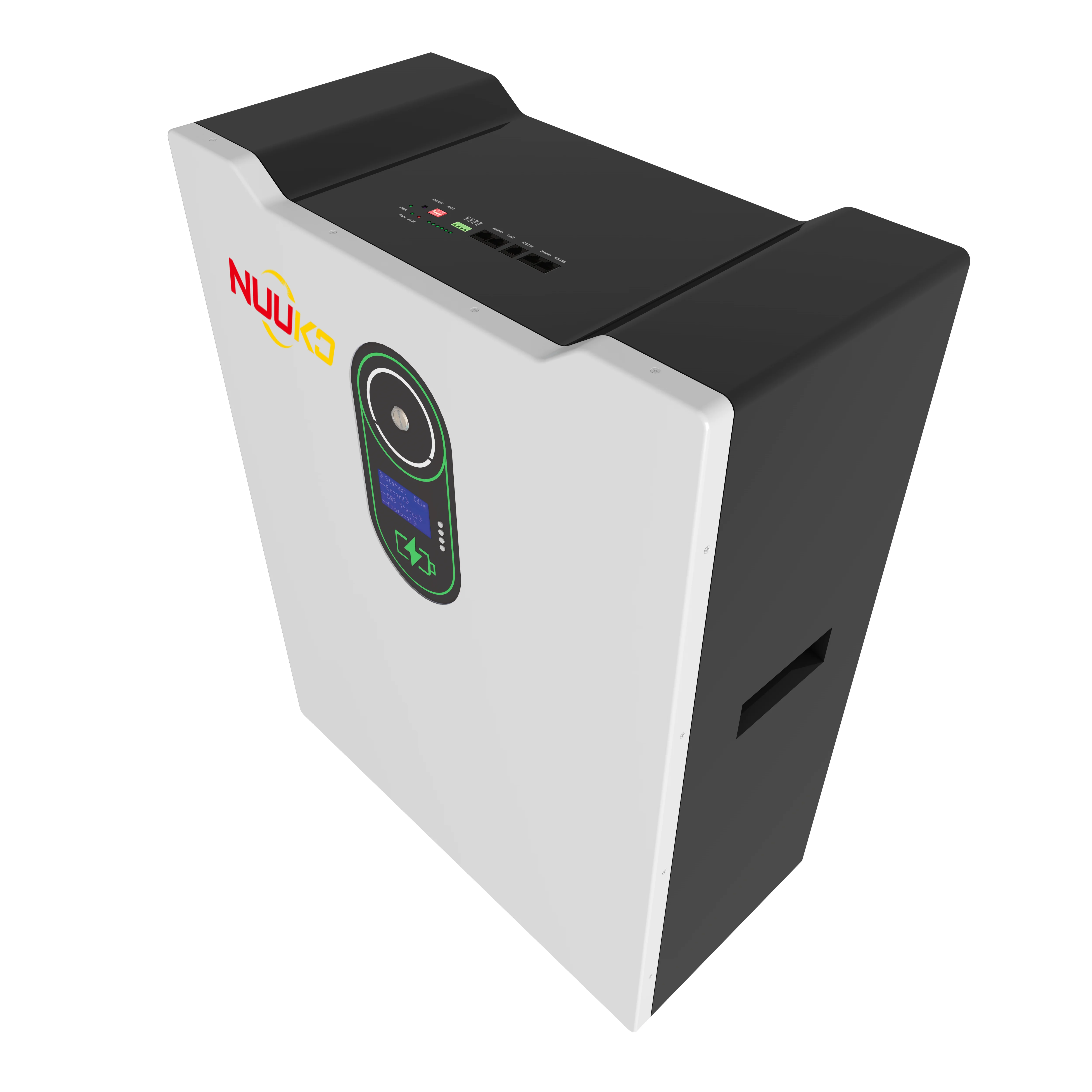 Nuuko Mobile LiFepo4 Wheels Battery Energy Storage 51.2V 100ah 205ah 280ah Home Residential Lithium Batteries
