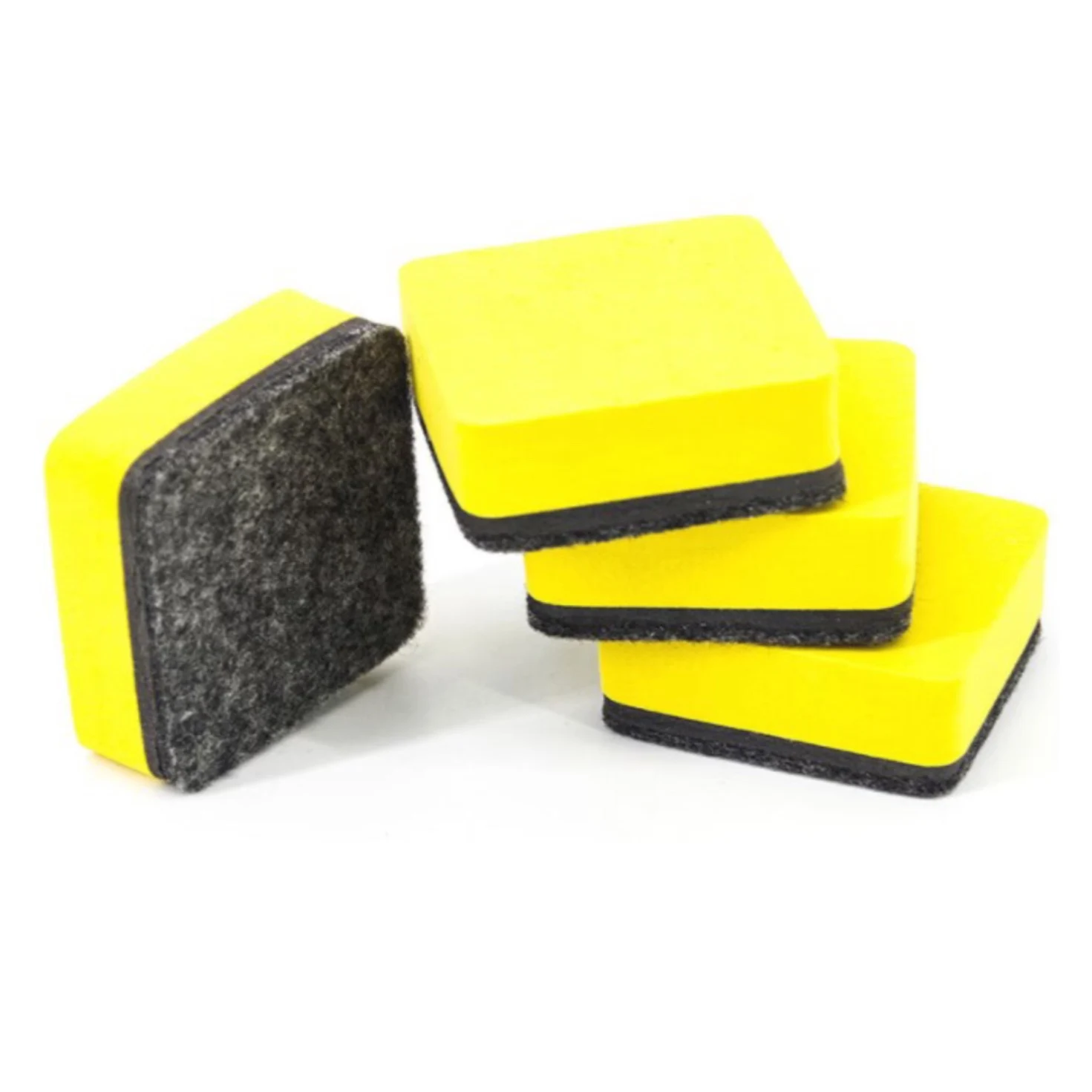 Colored Square EVA Felt Black Board Eraser White Board Eraser