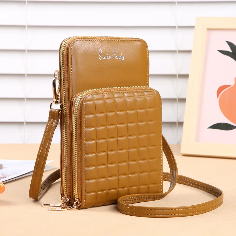 Factory customized foreign trade wholesale female mobile phone bag crossbody bag