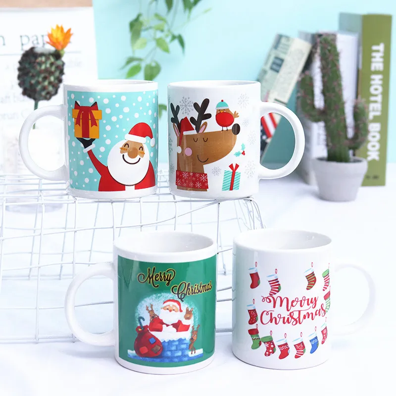 
Custom logo printing ceramic coffee mug 