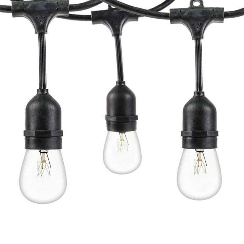 Супер прочная Рождественская гирлянда E12 20AWG