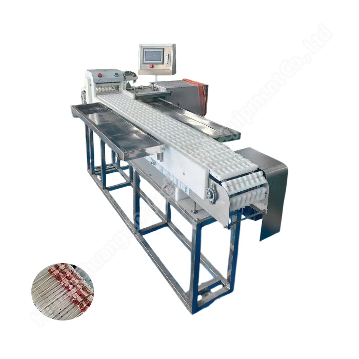Toothpick Mutton Beef Meat Skewer Machine Customize Kebab Skewer Machine Stainless Steel Skewer