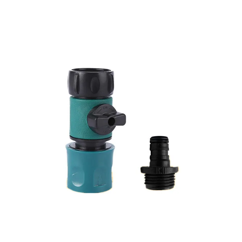 US EU Switch Fast Connection New Material ABS Plastic Fast Connector Bring Valve Plastic Joint Pipe Connector