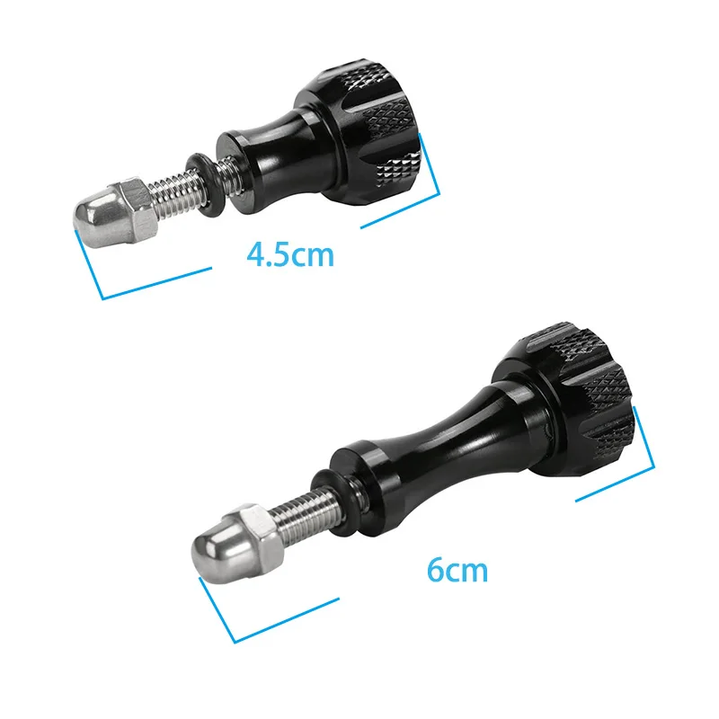 Customize Metal Thumb Knob Bolt Nut Screw Mount ForXiaoyi/Gopro Heros 6/5/4session