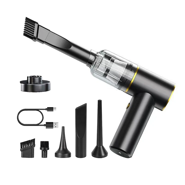 Wireless Handheld Vacuum Powerful Portable Vacuum Cleaner Rechargeable Vacuum Wet Dry for Home and Car Cleaning air duster
