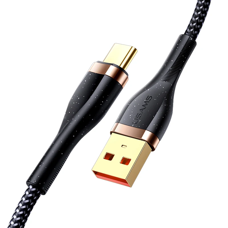 USAMS New arrival SJ488 usb c Aluminum Alloy 3A high speed data transfer for xiaomi