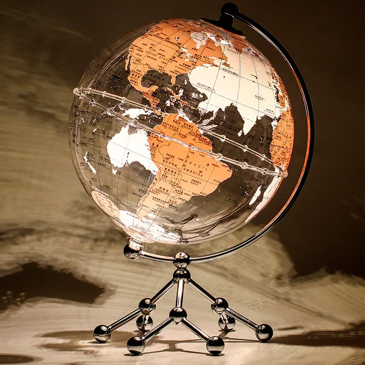 Wellfun Factory Latest 2024 Hottest Wholesale New Technology Customized Products Novelty Gifts Globe Earth Globe Decor Globe