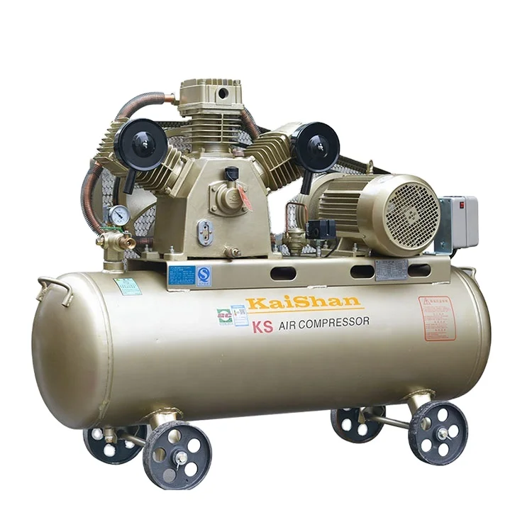 
 4kw 5hp Ременный привод 550LPM автоматический Электрический промышленный поршневой воздушный компрессор для покраски автомобилей  