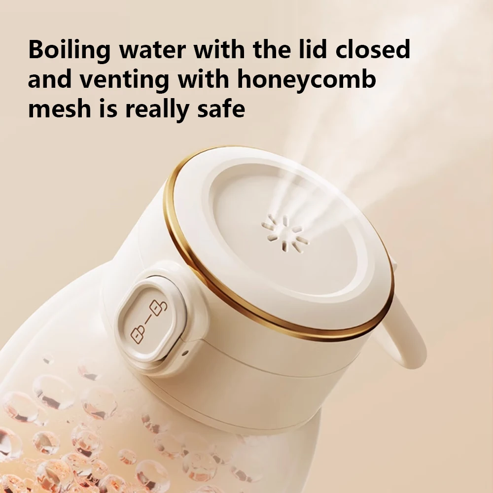 100℃ Electrico mini Tea Kettle Portable Hot Water Bottle Electric Travel Smart Kettle Portable Baby Milk Warmer with Thermos