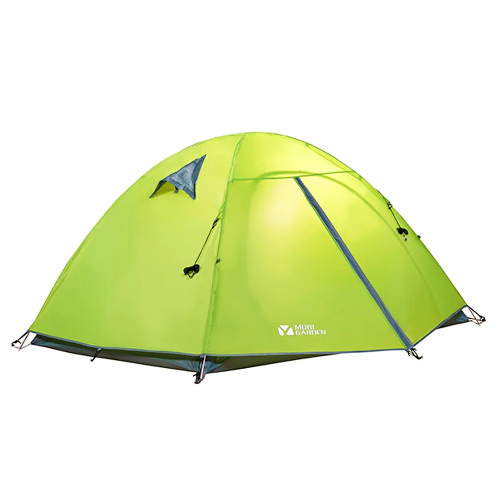 
 MOBI садовая Высококачественная Солнечная серия для 2 человек 3 человек 4 Человека палатка 210T полиэстер Кемпинг пеший Туризм Водонепроницаемый Открытый  