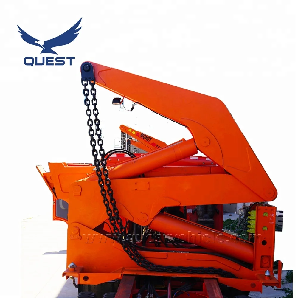 Hot Sale Self-Loading Semi Truck Trailer 40ft Steel Container Side Lifter Loader Made of Carbon Steel