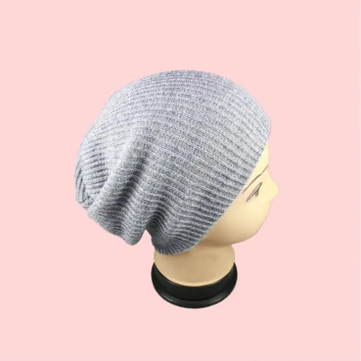 Outdoor Gorros Acrylic Slouchy Crochet Knitted Hat Button Closure Ski Beanie For Female/Male Fruit/Animal Pattern For