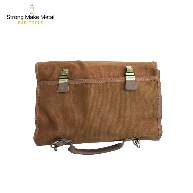 Профессиональные пользовательские Серебряный адвокатское сословие нержавеющей стали набор инструментов 9 шт портативный подарок дорожная Бармен Комплект со складной холщовый мешок