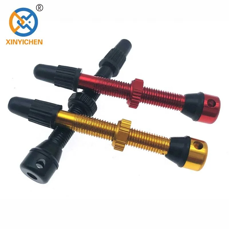44mm 48mm with hole alloy Bicycle Presta Valves