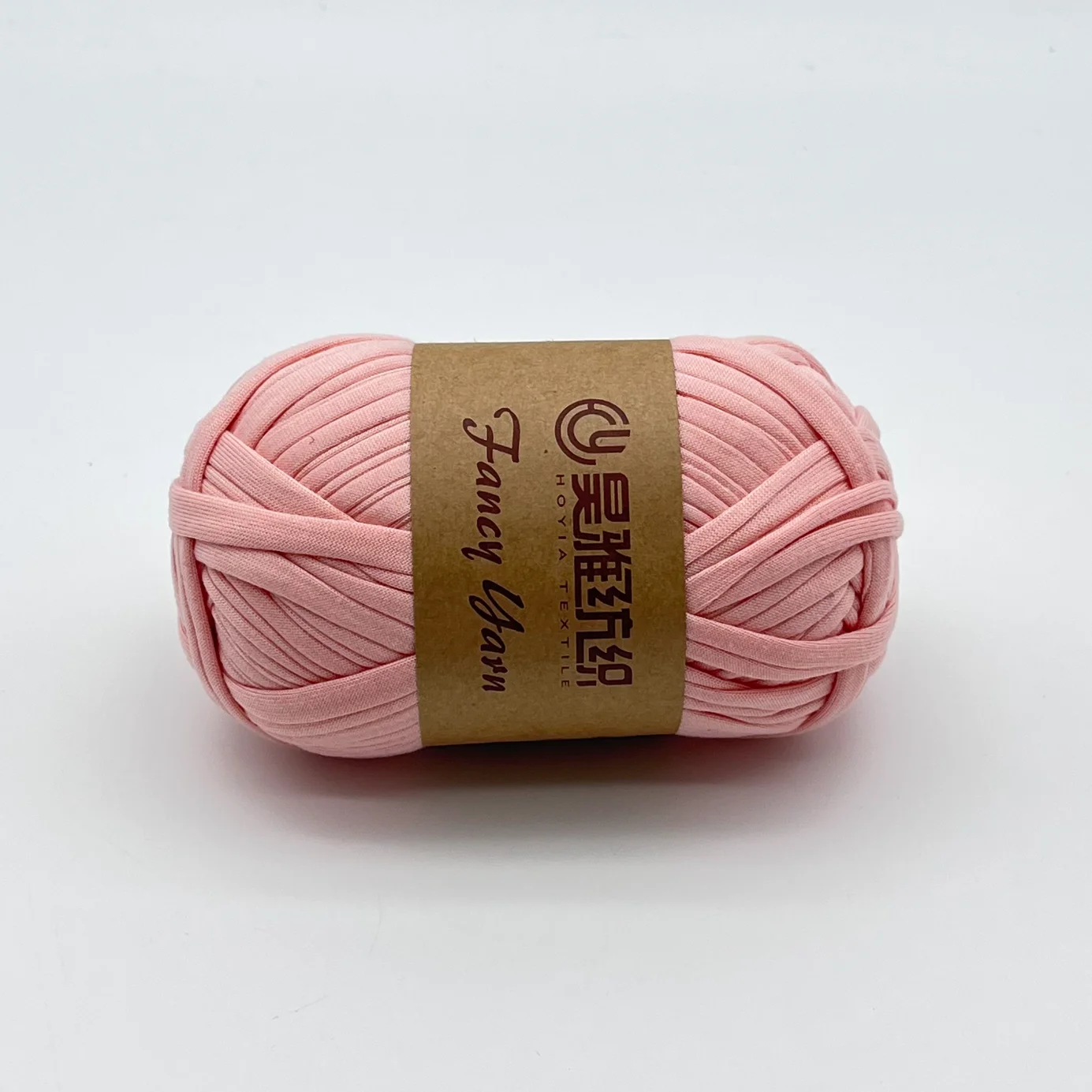 Fancy space dyed t shirt yarn crochet diy t-shirt ppp yarn crochet hand knitting for bags