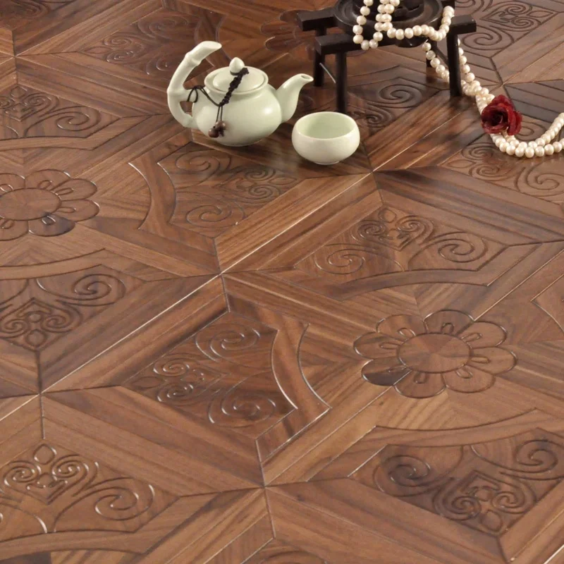 Engineered Wood Floor Oak Versailles Artistic Parquet Parket Wood Floor