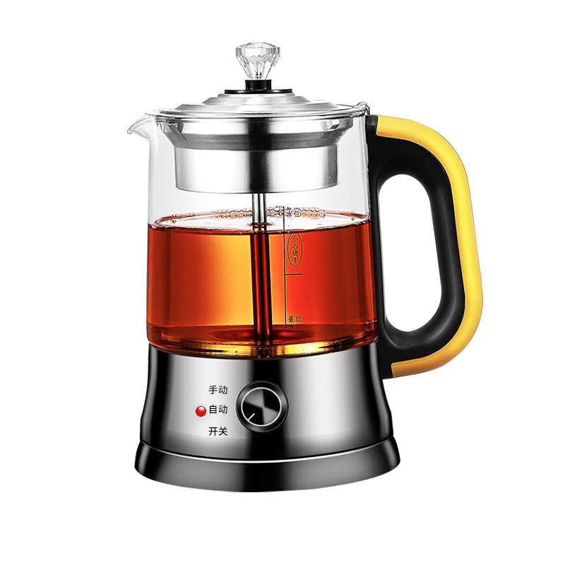 New Design Home Use Steam Heating System Healthy Pot Tea Maker