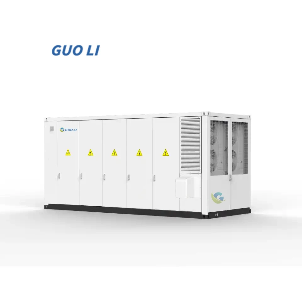 GUOLI BESS Battery Cabinet 1MW 2MW Liquid Cooling Battery Container Energy Storage System For European market