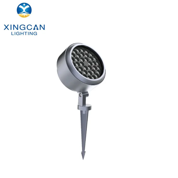 IP65 3000K 220V DC24V Outdoor waterproof ground lights 6W 9W 18W 36W 72W Garden spike lawn lights