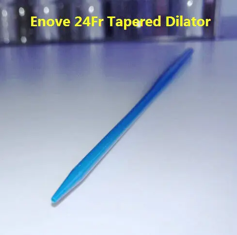 CE and ISO Approved Blue PE Amplatz, Introducer, Dilators and Sheath 24fr with full radiopaque