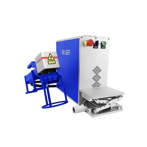 JPT 30w handheld mobile laser automatic DIY logo marking engraving machine for name card auto glass vin number wire and cable