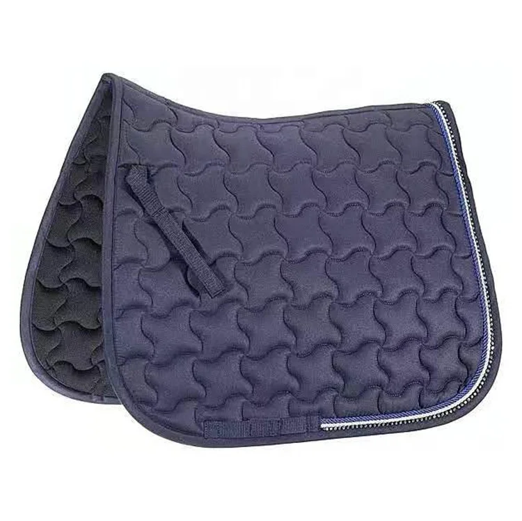 2019 In Stock Horse Saddle Pad / Polyester Filling Horse Saddle Pads Spanish Saddle Pad